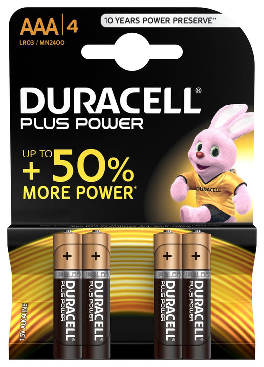 Duracell Plus Power Batteria monouso Mini Stilo AAA Alcalino