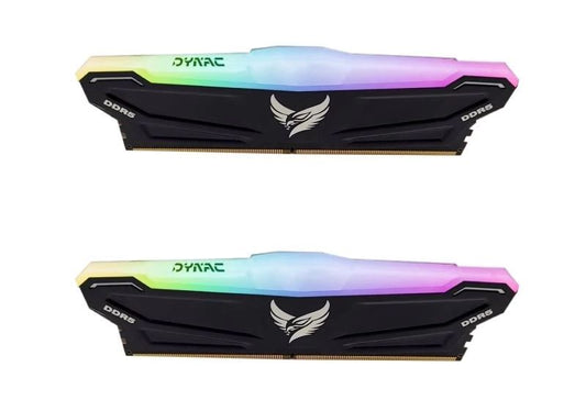 DYNAC RAM 32GB DDR5 6000MHZ KIT (2X16GB) WITCHCRAFT BLACK CL38 RGB