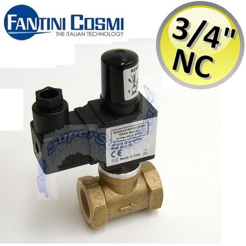 Elettrovalvola di sicurezza per gas 3/4'' a riarmo manuale normalmente chiusa Fantini Cosmi
