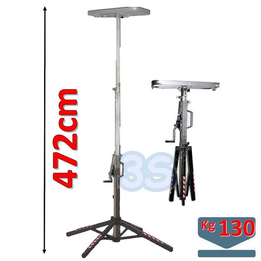 Elevatore sollevatore unità esterna climatizzatore, canalizzate, cassette, altezza max 472cm