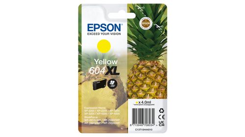 EPSON CART. INK GIALLO, ANANAS 604XL