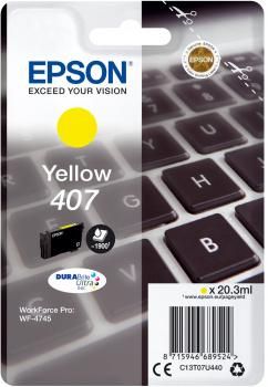 EPSON CART. INK GIALLO PER WF-4545, 407 L
