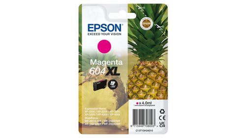 EPSON CART. INK MAGENTA, ANANAS 604XL