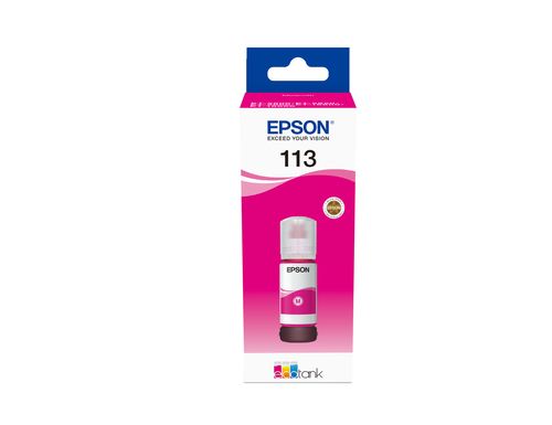 EPSON 113 ECOTANK MAGENTA BOTTLE STANDARD CARTRIDGE