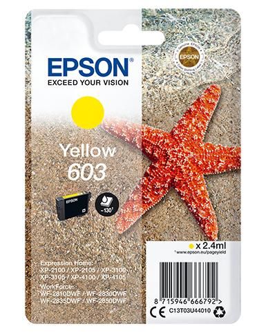 EPSON CARTUCCIA INK GIALLO STELLA MARINA, 603
