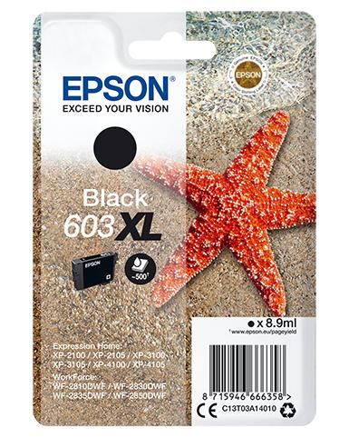 EPSON CARTUCCIA INK NERO, STELLA MARINA, 603 XL