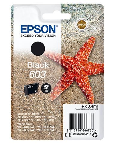 EPSON CARTUCCIA INK NERO,  STELLA MARINA, 603
