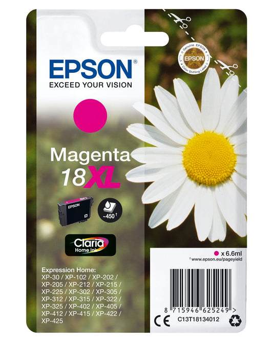 Epson Daisy Cartridge Magenta Claria Home Ink 18XL