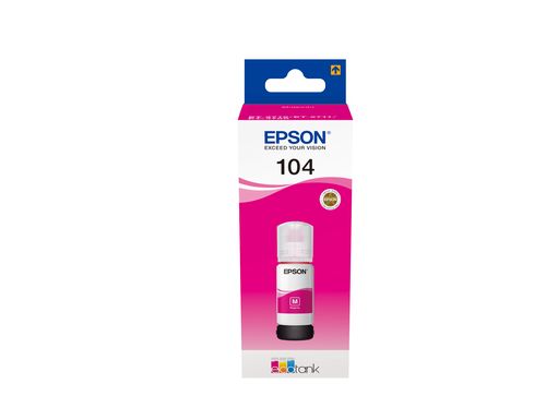 EPSON FLACONE ECOTANK MAGENTA 65ML, 104