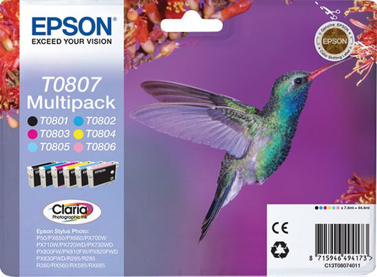 Epson Hummingbird 6 color multipack