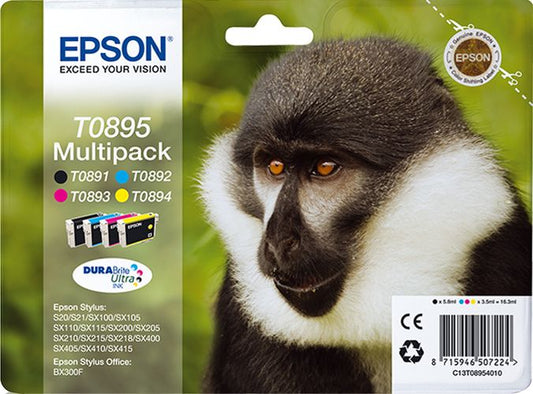 Epson Monkey Multipack 4 colours