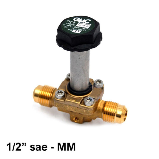 EV104MM - Elettrovalvola valvola solenoide GMC attacchi maschio 1/2'' x 1/2'' sae