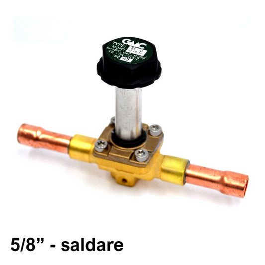 EV125S - Elettrovalvola valvola solenoide GMC attacchi a saldare 16 x 16 mm ods
