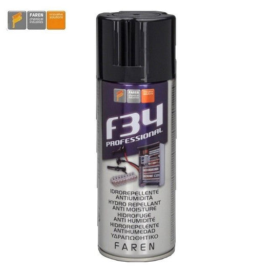 F34 Professional - idrorepellente anti umidità Faren flacone spray da 400 ml