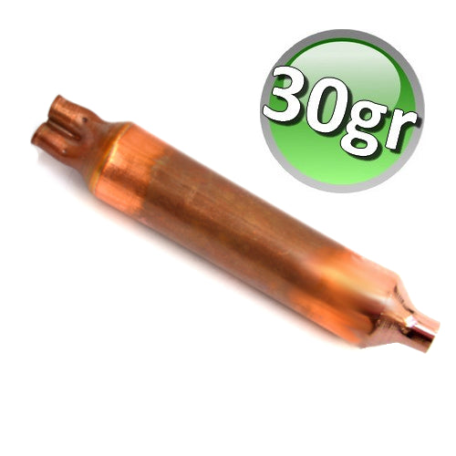 30g Molecular Copper Three-Way Filter Drier - for Refrigeration Circuits