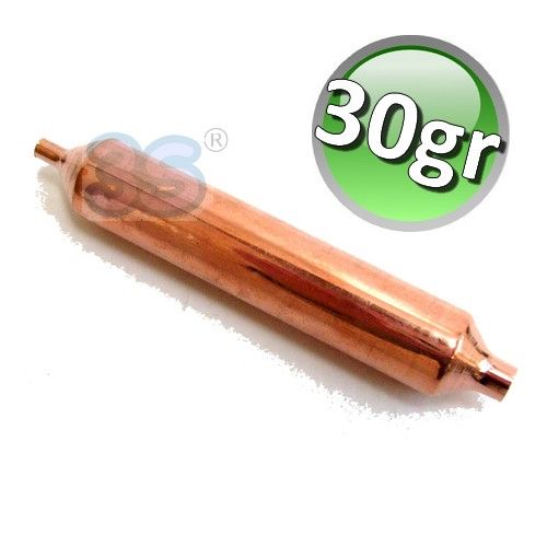 30g molecular weight copper filter drier - for refrigeration circuits