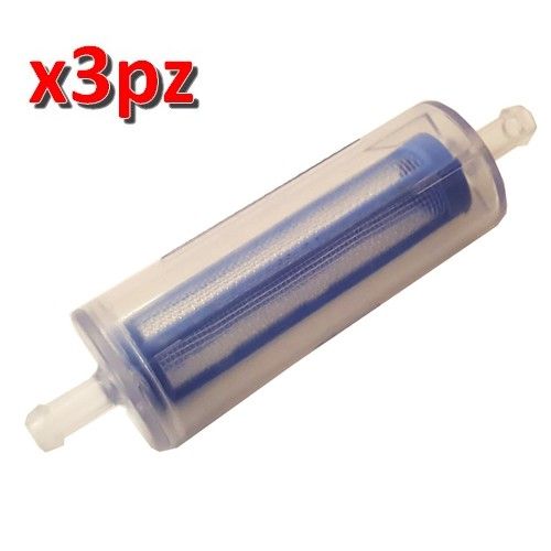 In-line filter for condensate drain pump, Ø 6mm connections - pack of 3