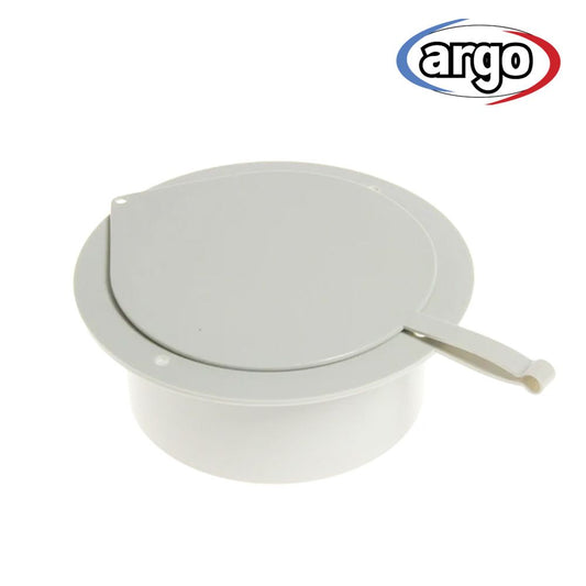 Flangia uscita aria Ø 15 cm per climatizzatore portatile con tappo e oblò