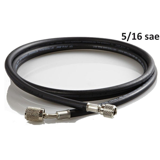 Flessibile frusta per R410a R32 - 5/16 sae colore nero