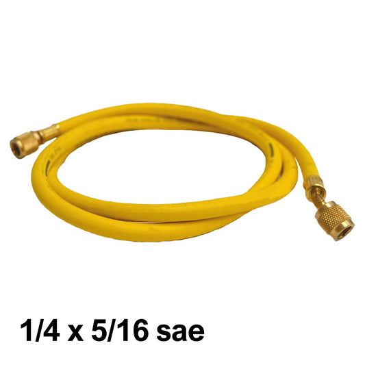 Flessibile tubo frusta ridotta 1/4 x 5/16 sae - COLORE GIALLO