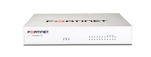 FORTIGATE-70F FIREWALL HARDWARE PIU 3 ANNI DI SERVIZI FORTICARE PREMIUM E FORTIGUARD UTP