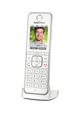 FRITZ!Fon C6 International DECT Telephone Caller ID White
