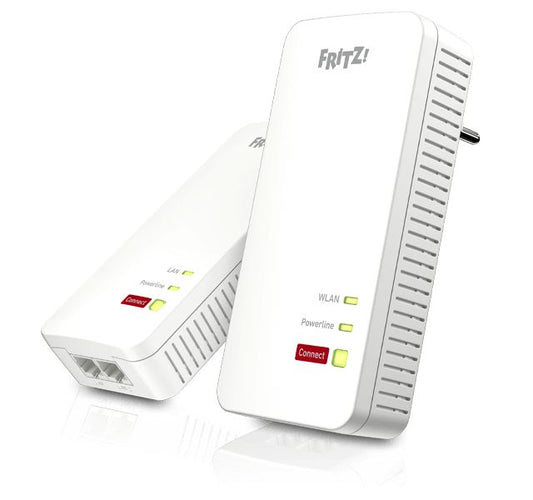 FRITZ!Powerline 1240 AX WLAN Set 1200 Mbit/s Ethernet connection LAN Wi-Fi White 2 pcs