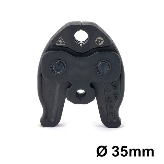 Ganascia pinza per rame profilo V Ø 35 mm raccordi tipo Viega