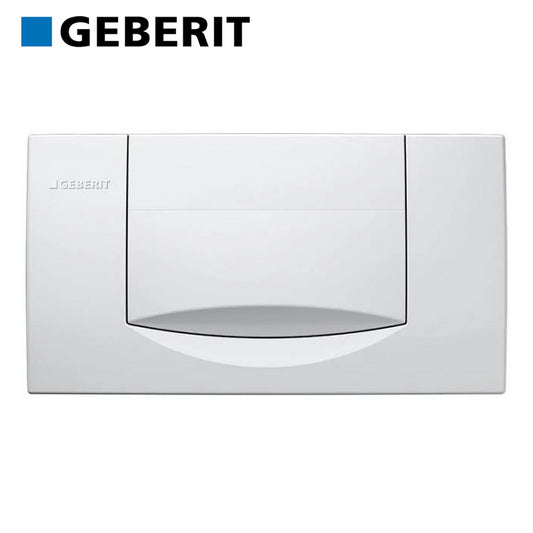 Geberit 200F placca di comando con tasto singolo colore bianco - 115.222.11.1