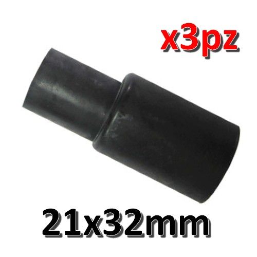 21 to 32 mm rubber adapter joint for condensate pipe - pack of 3