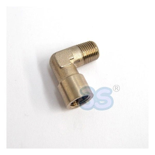 Gomito curva 90° 1/8 passo gas maschio femmina