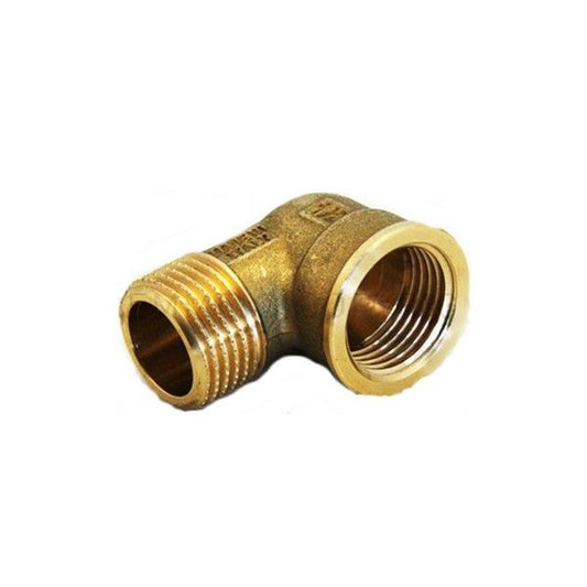 MF 3/4'' brass elbow fitting - water gas