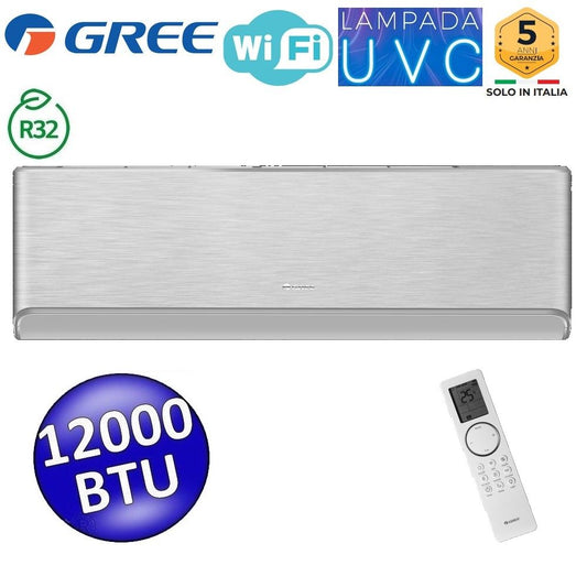 GREE AIRY SILVER unità interna 12000 Btu 3.5 Kw mono/multi