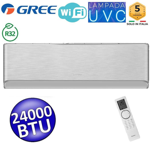 GREE AIRY SILVER unità interna 24000 Btu 7.0 Kw mono/multi