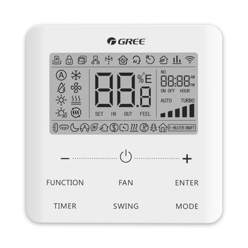 Gree XE7A-24/HC - wired controller with WiFi function for U-MATCH 6 commercial indoor unit