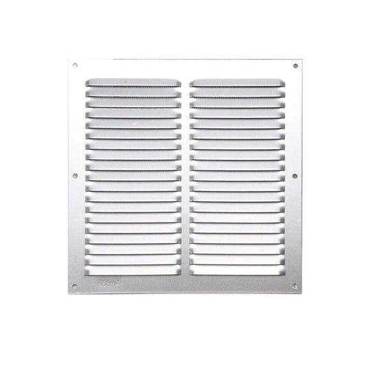 Griglia in alluminio da appoggio 20x20 cm aerazione ventilazione