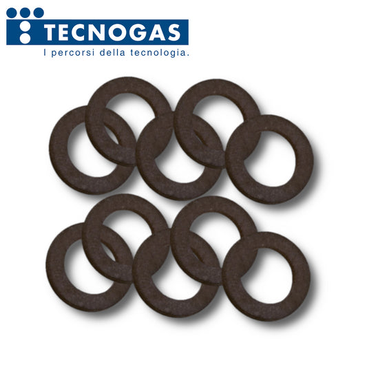 Rubber gasket for LPG regulator and hose - 10 pcs