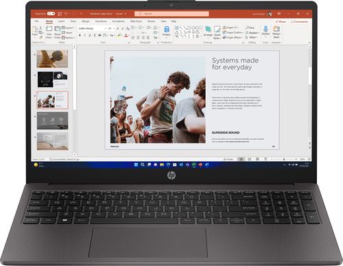 HP 255 G10 AMD Ryzen™ 5 7520U Notebook 39.6 cm (15.6") Full HD 8 GB DDR4-SDRAM 512 GB SSD Wi-Fi 6 (802.11ax) Windows