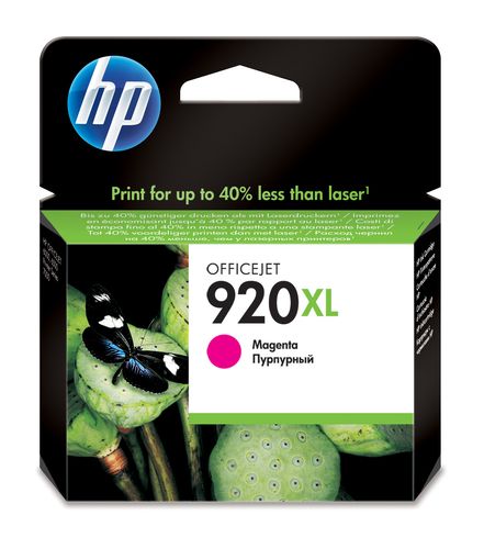 HP INK CART 920XL MAGENTA HIGH CAPACITY 700 PAGES