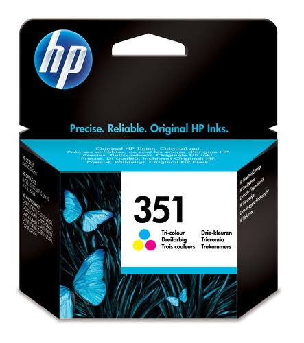 HP CART INK COLORE DESKJET D4260, N. 351