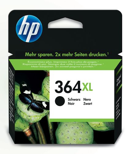 HP CART INK NERO 364 XL PER PHOTOSMART C5380-C6380-
