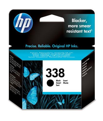 HP CART INK BLACK 5740/6540/8150 PSC 1610/2355/2610/C3180 N. 338