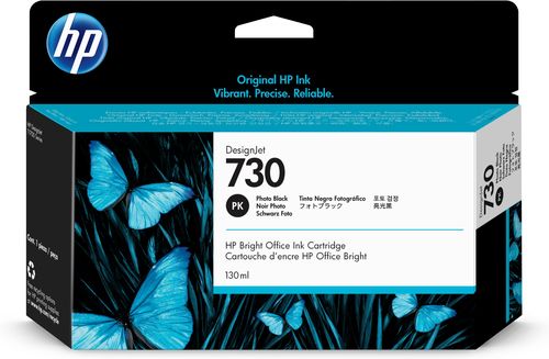 HP DesignJet 730 Photo Black Ink Cartridge 130ml