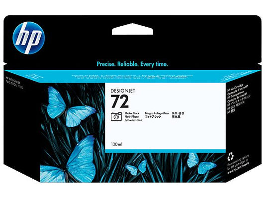 HP 72 Photo Black Ink Cartridge, 130 ml