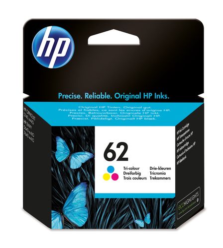 HP 62 Tri-Color Original Ink Cartridge
