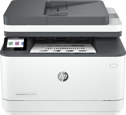 HP MULTIF. A4 LASER B/W LASERJET PRO MFP 3102FDW, 33 PM ADF, DUPLEX, USB/LAN/WIFI