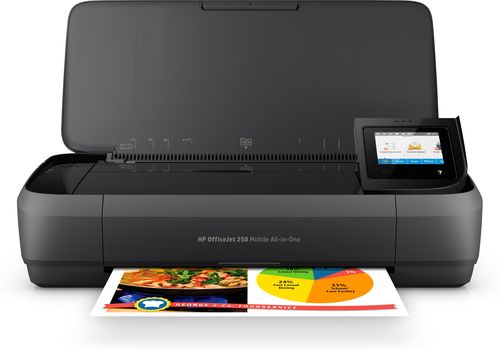 HP MULTIF. INK A4 COLOR, OFFICEJET MOBILE 250, 8PPM 4800X1200DPI, USB/WIFI, PORTABLE, 3 IN 1