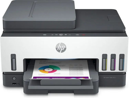 HP A4 COLOR INK MULTIF., SMARTANK 7605, 15PPM, ADF, DUPLEX, USB/WIFI, 4 IN 1, 3 YEAR PRODUCT REGISTER WARRANTY