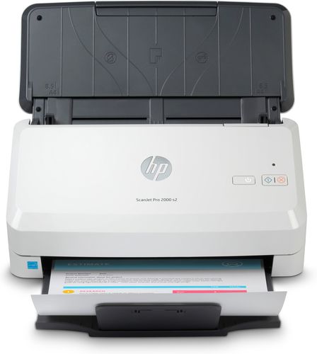 HP SCANNER DOCUMENTALE, SCANJET PRO 2000 S2, A4, 35 PPM, ADF, FRONTE/RETRO, USB