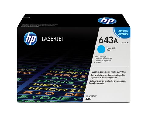 HP TONER CYAN X LJ COLOR 4700